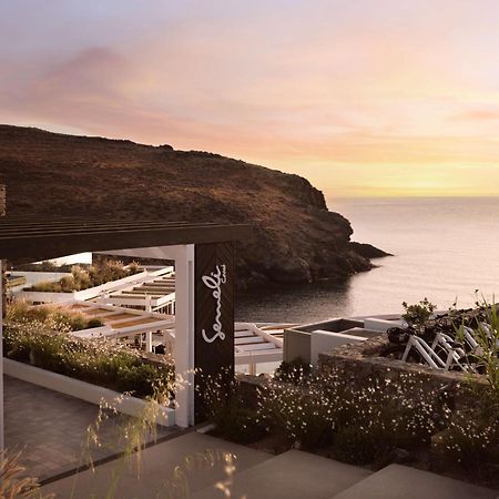 ホテル Semeli Coast Mykonos Curio Collection By Hilton Merchia Beach エクステリア 写真