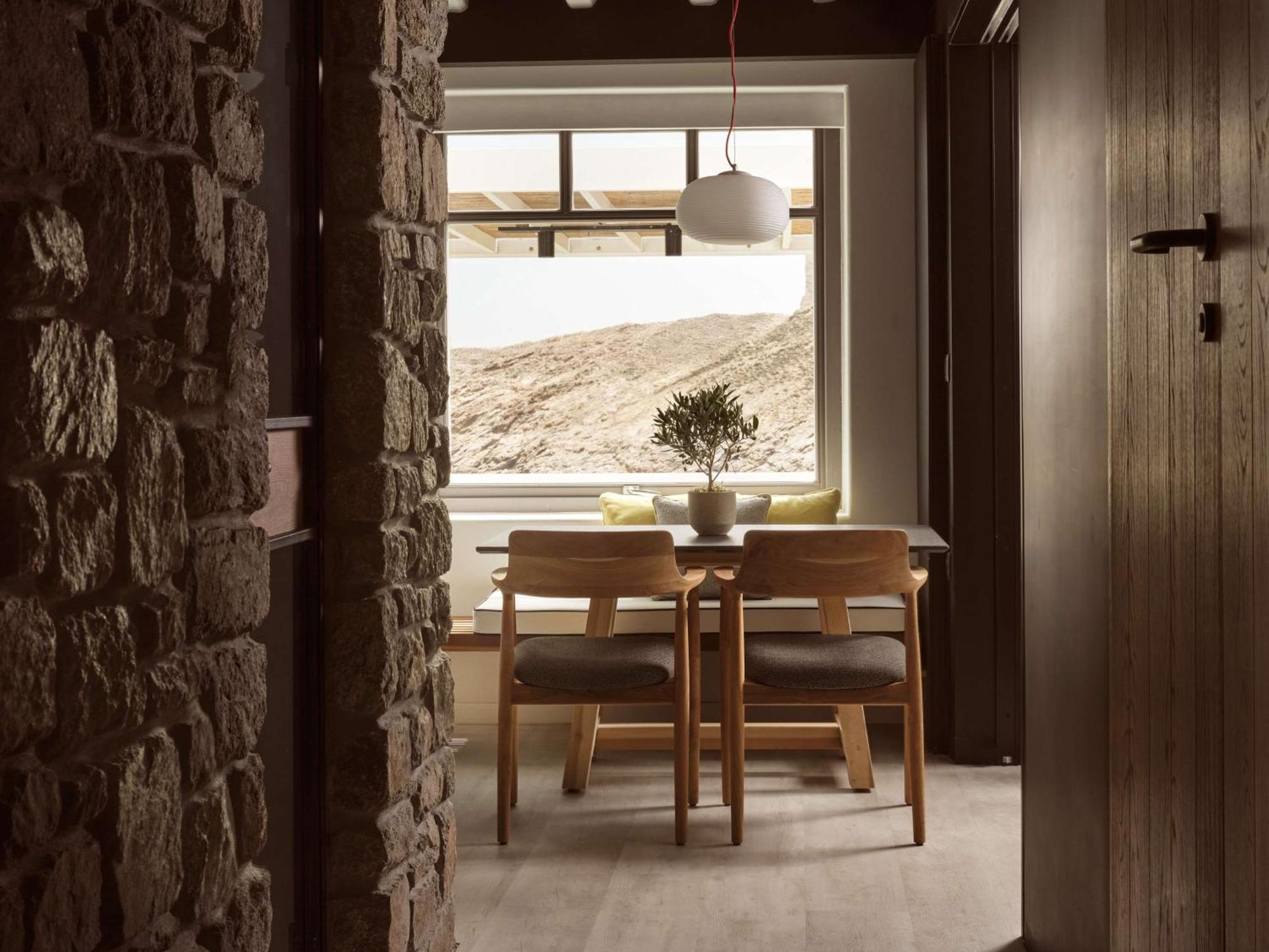 ホテル Semeli Coast Mykonos Curio Collection By Hilton Merchia Beach エクステリア 写真