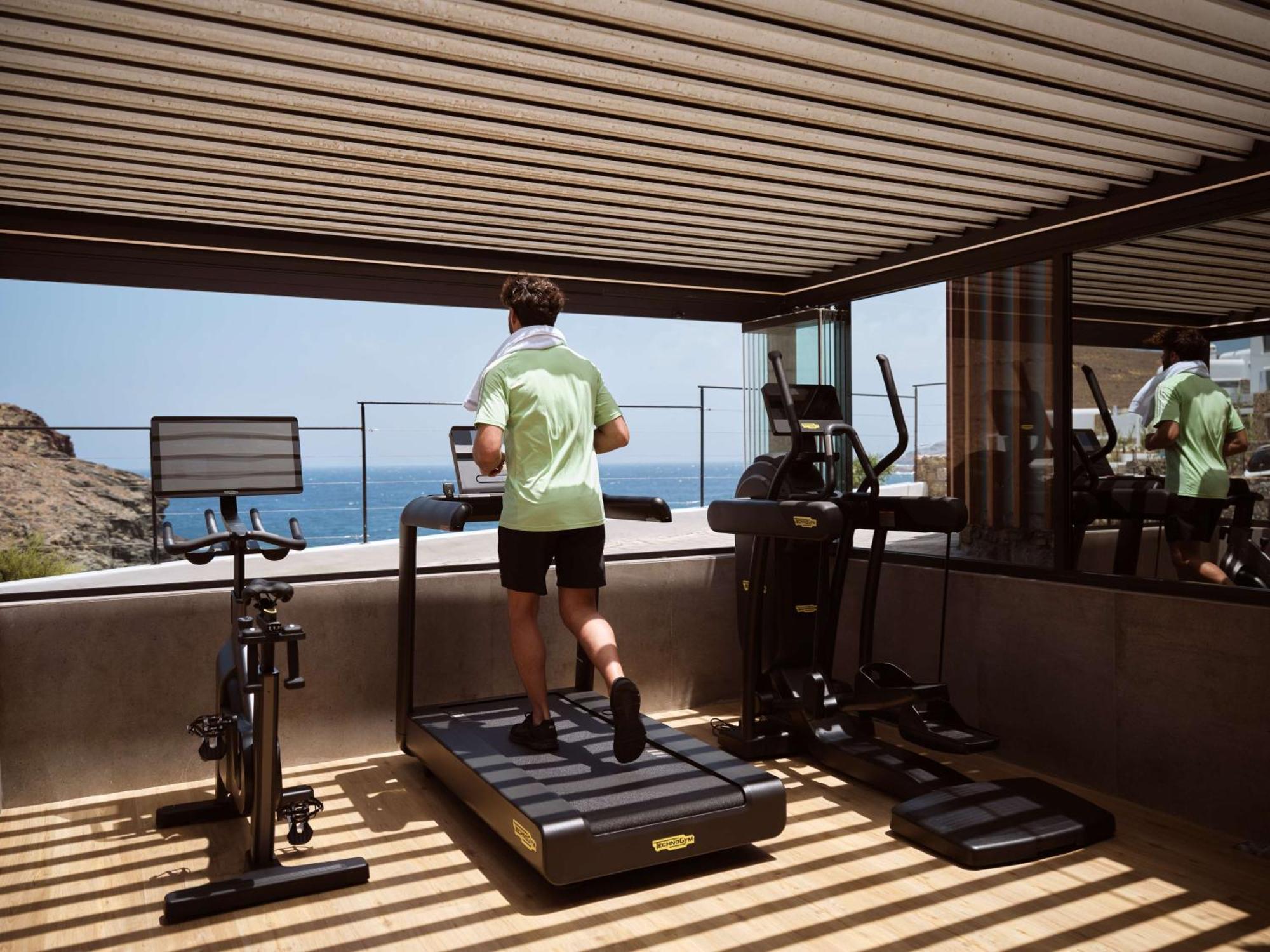 ホテル Semeli Coast Mykonos Curio Collection By Hilton Merchia Beach エクステリア 写真